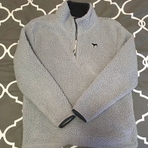 Victoria’s Secret Sherpa Half Zip Sweater